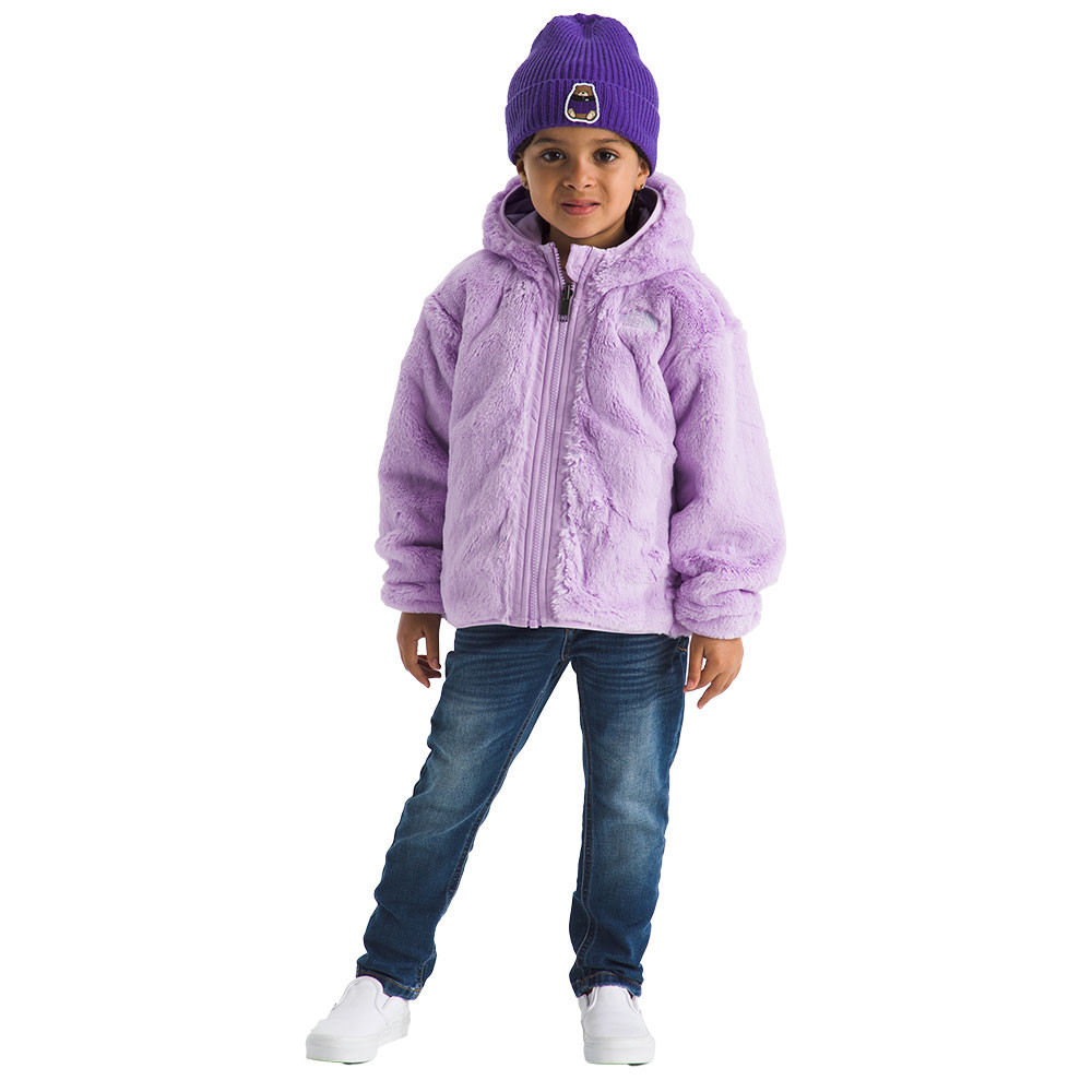 Двусторонняя утепленная куртка The North Face Shasta с капюшоном (для маленьких детей), Lite Lilac — фото 4