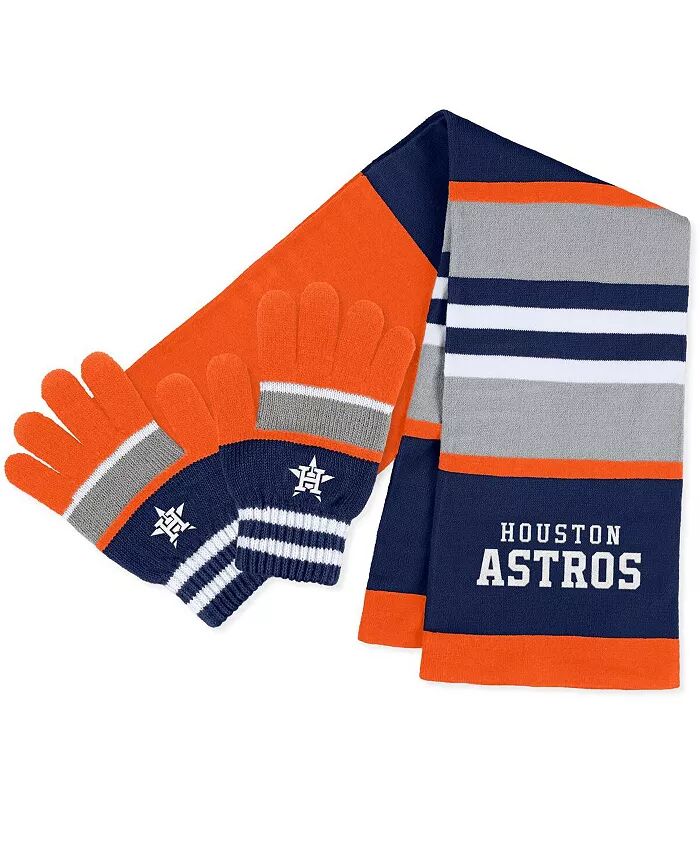

Женский комплект перчаток и шарфа Houston Astros Stripe WEAR by Erin Andrews
