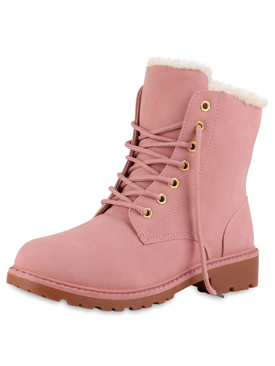 

Ботинки Van Hill Lace-Up Ankle Boots, цвет Pink/Pink