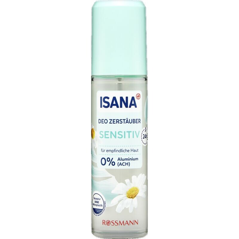 

Дезодорант с распылителем чувствительный ISANA, 75 ml