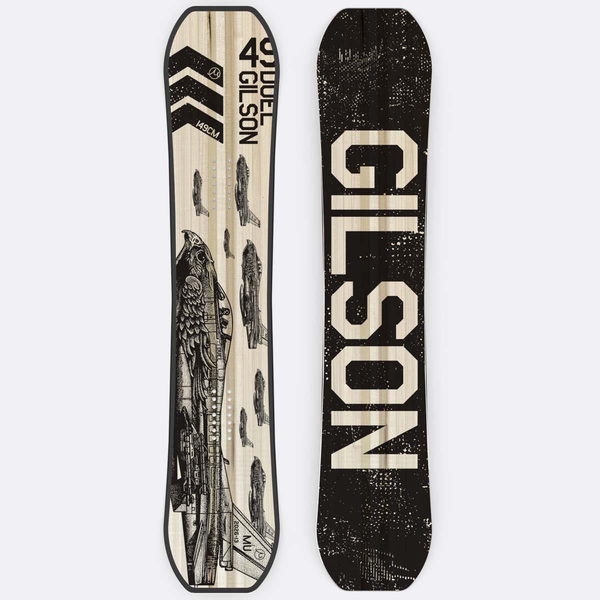 

Сноуборд Duel Flat-to-Rocker, мужской Gilson