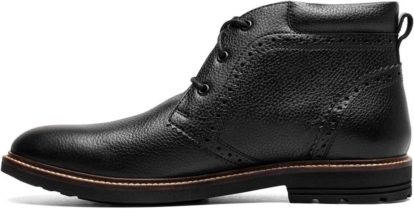 Мужские ботинки Nunn Bush Ozark II Plain Toe Chukka Boot, черный — фото 4