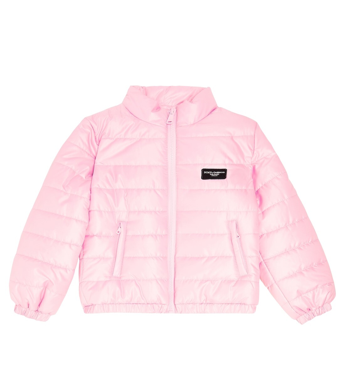 

Пуховик Dolce&Gabbana Kids, розовый