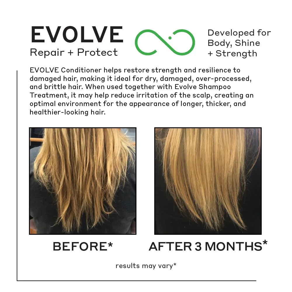 Кондиционер Zenagen Evolve Repair + Protect для питания и защиты, увлажняет и восстанавливает поврежденные волосы, способствует увеличению объема, на растительной основе, для всех типов волос 473 мл (1 шт.) — фото 2