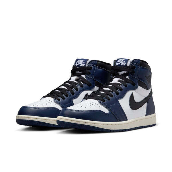 Кроссовки 1 ретро высокие og Air Jordan, синий — фото 3