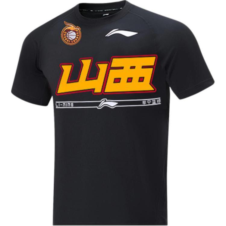 

Баскетбольная майка LiNing CBA Collection команды Шаньси мужская черная