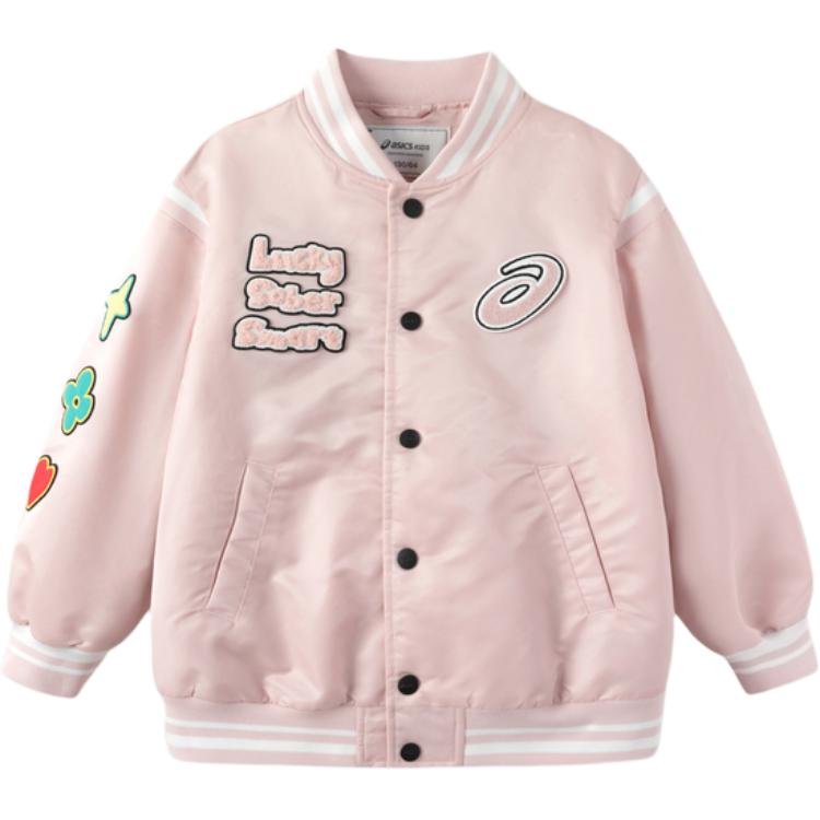 

ASICS Бейсбольная куртка shejishi lianmingkuan x yishujia lianmingkuan городской светлый тренд pink для подростков