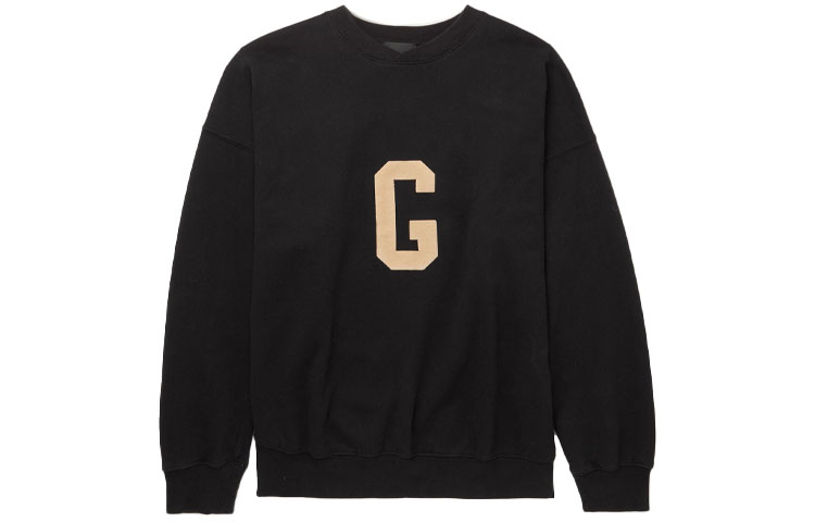 Свитшот 'G' седьмой коллекции Fear Of God, черный — фото 3