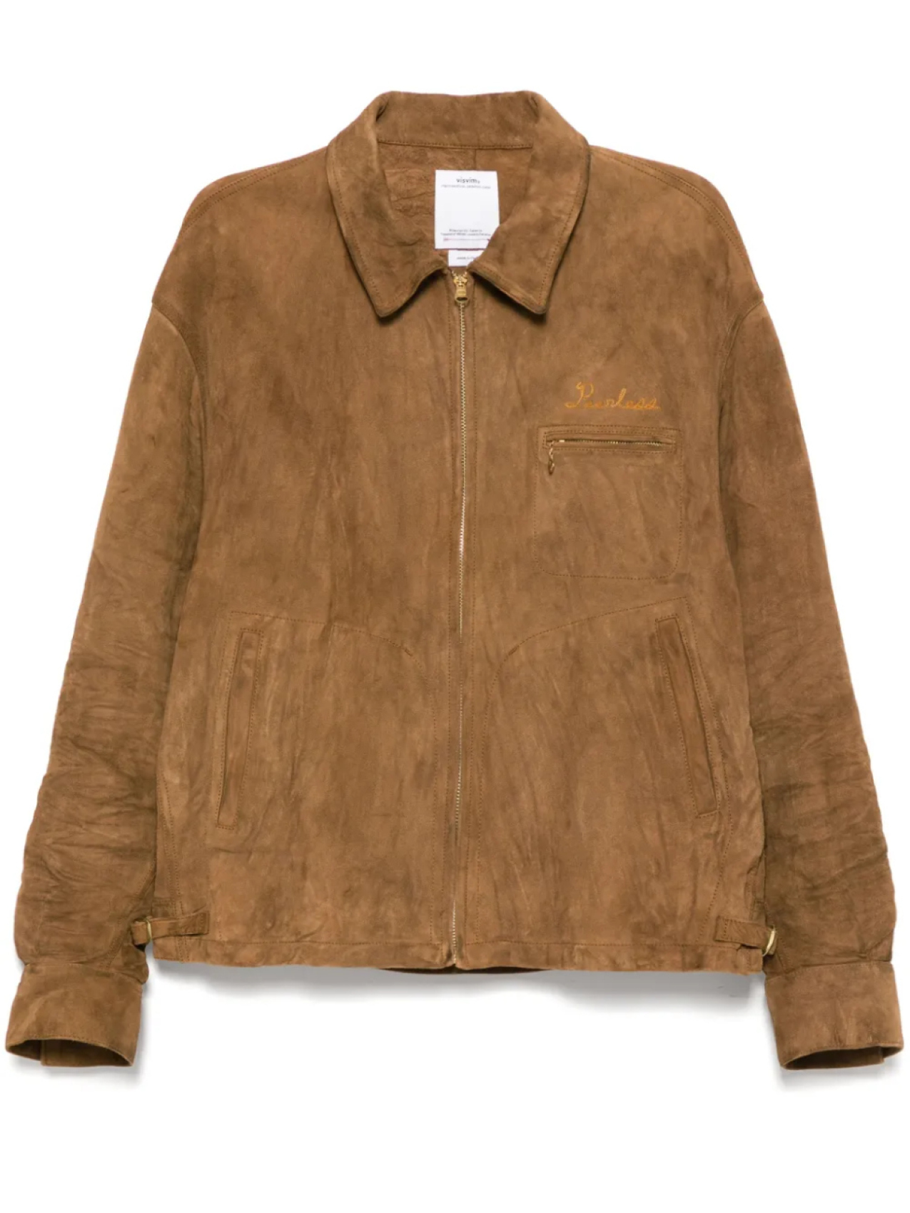 

Visvim куртка на молнии, коричневый
