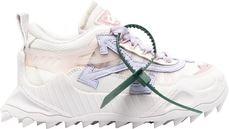 Кроссовки Off-White Wmns ODSY-1000 'White Lilac', фиолетовый
