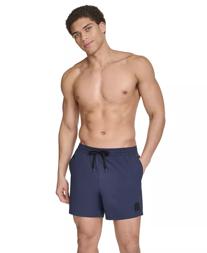 

Мужские эластичные плавки Modern Euro 5" Calvin Klein, синий