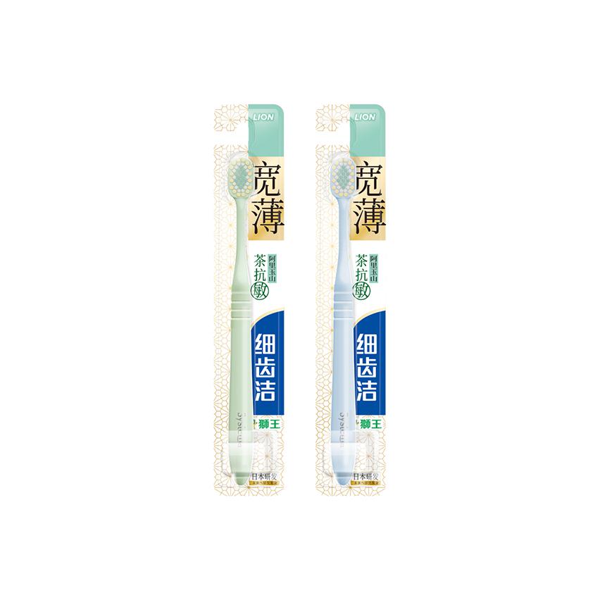 

Мелкая щетина, широкие и тонкие зубные щетки 2 шт LION