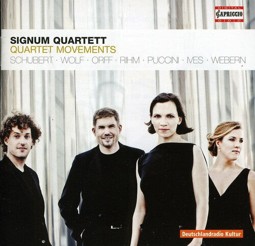 

CD диск Schubert / Wolf / Puccini / Signum Quartett: Quartet Movements