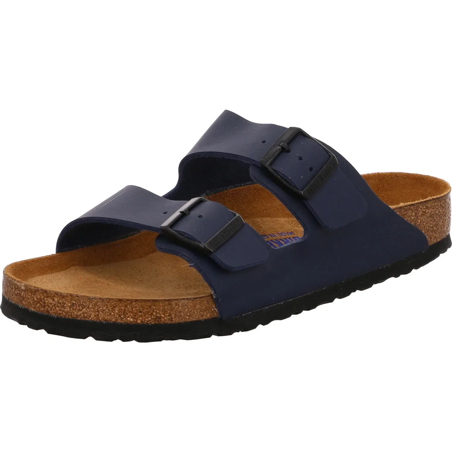 Домашние тапочки синие Birkenstock