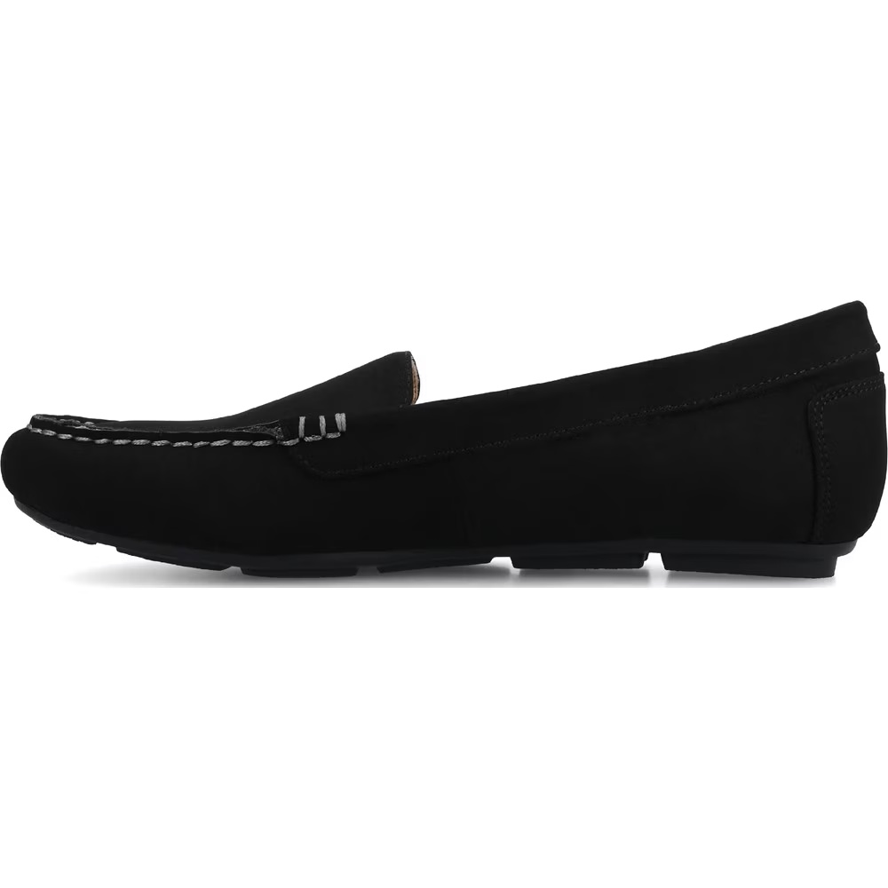 Женские мокасины oreta driving loafer Journee, черный — фото 4