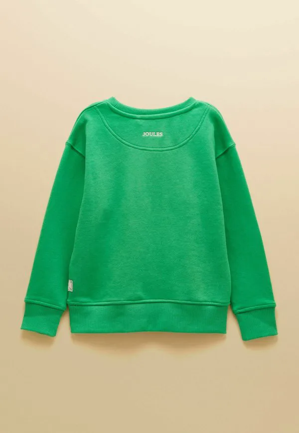 Толстовка с круглым вырезом и надписью sundaze, стандартного кроя. Joules, Green Pudding — фото 2