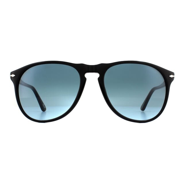 

Солнцезащитные очки 9649 95/q8 синие с градиентом Persol, черный