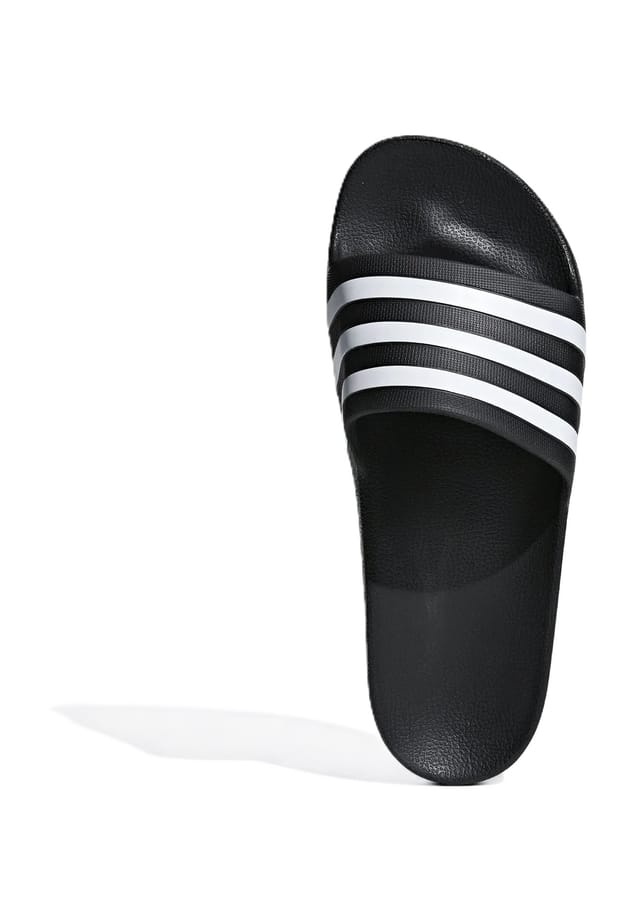 Тапочки для купания "adilette aqua" с легкой амортизацией Adidas, черный — фото 2