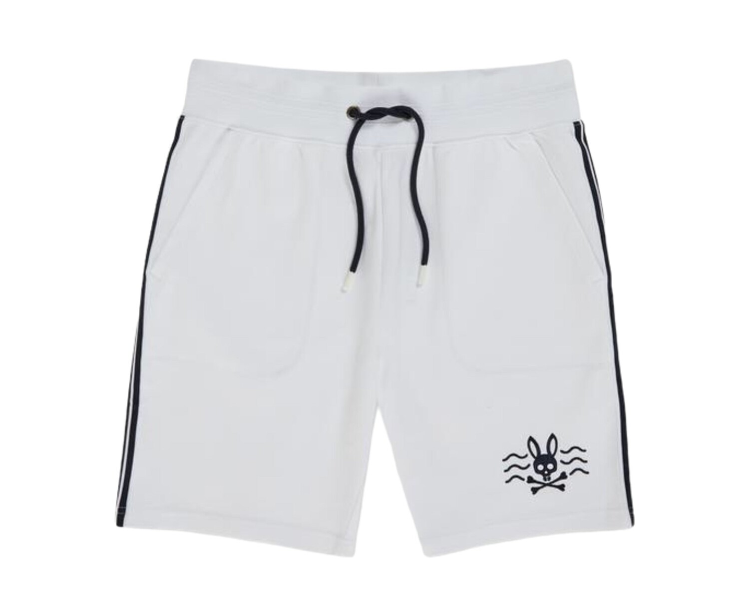 

Белые мужские спортивные шорты Psycho Bunny Filcham B6R327P1FT-WHT, белый