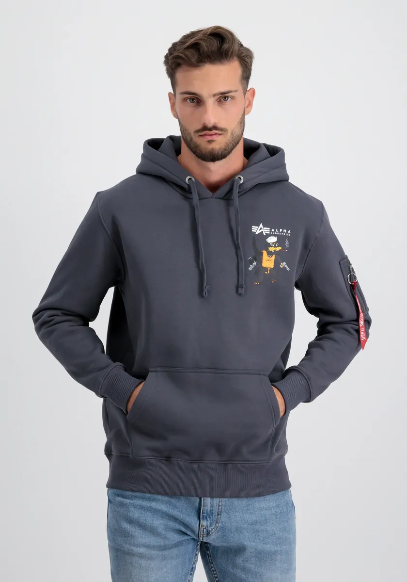 

Толстовка Alpha Industries " Alpha Industries Мужчины - Толстовки PB Squadron Hoody", черный