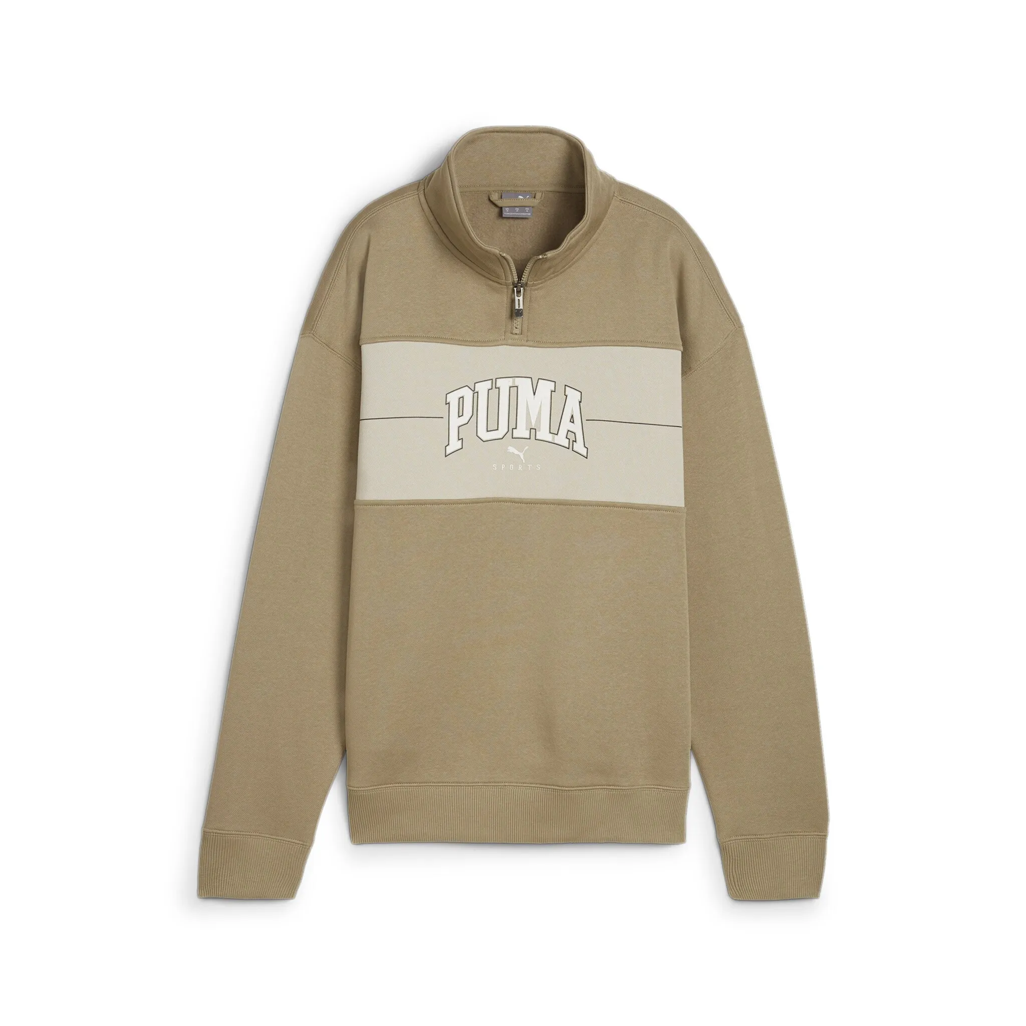 

Толстовка PUMA "Толстовка PUMA SQUAD с молнией четверть длины женская", бежевый