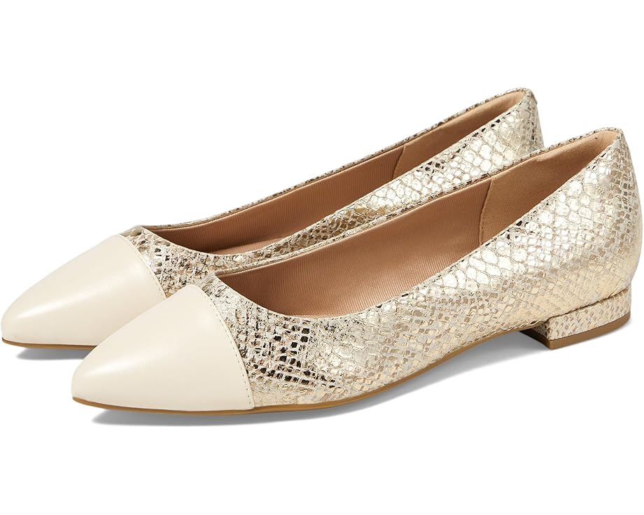 

Туфли на плоской подошве Rockport Kenzie, цвет Gold Multi