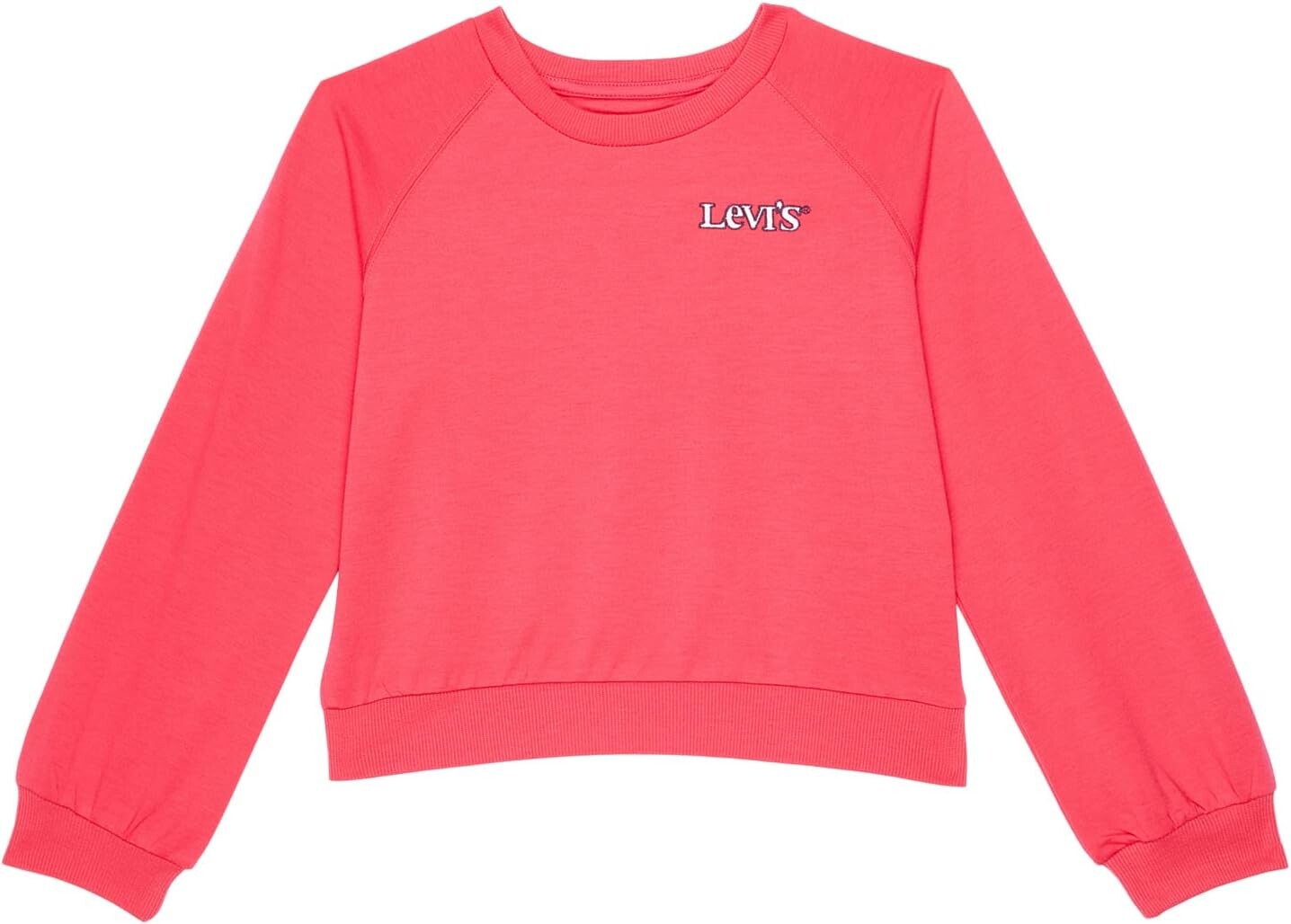 

Толстовка Levi'S High-Rise Crew Neck Sweatshirt, цвет Raspberry