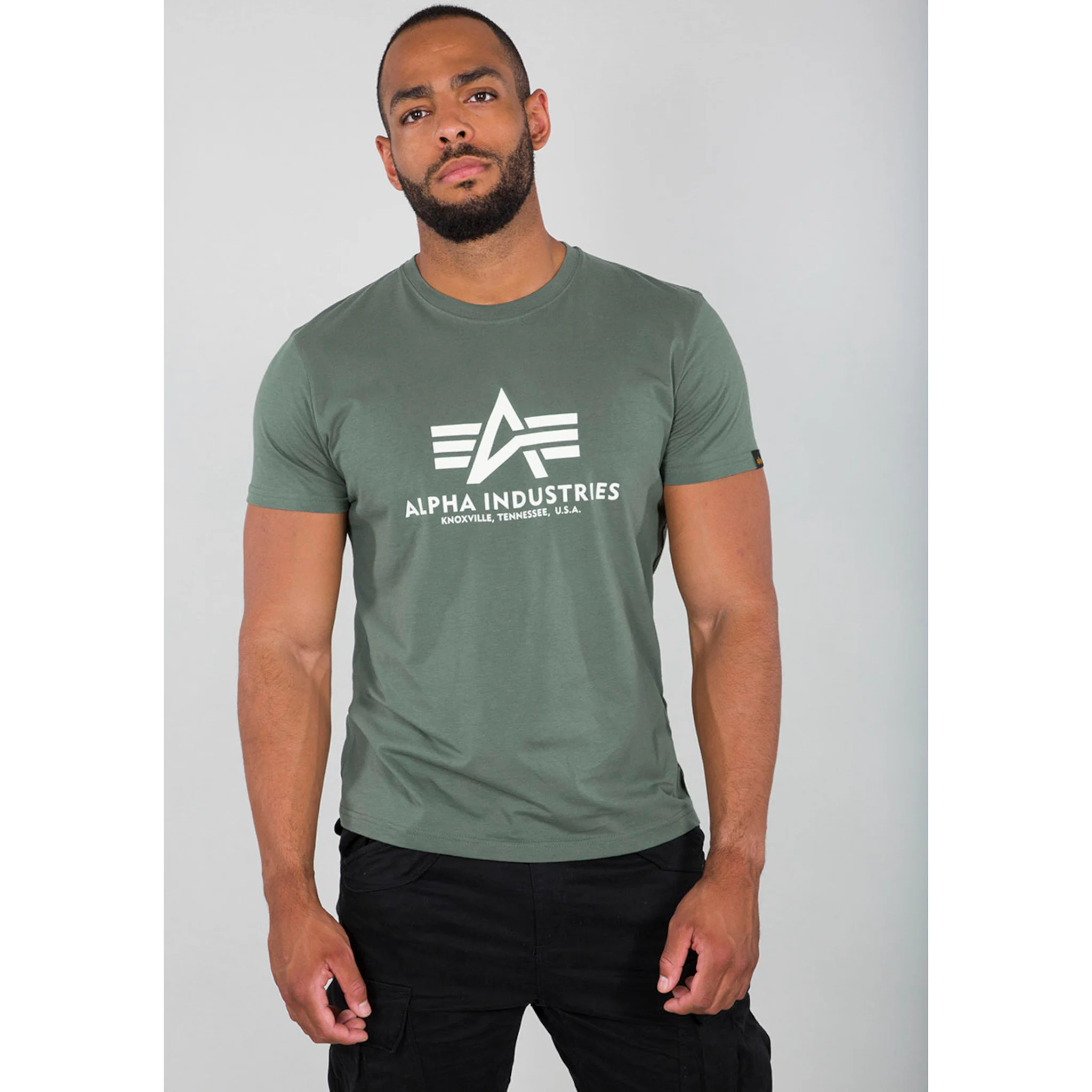 

Футболка Alpha Industries "Базовая футболка", зеленый
