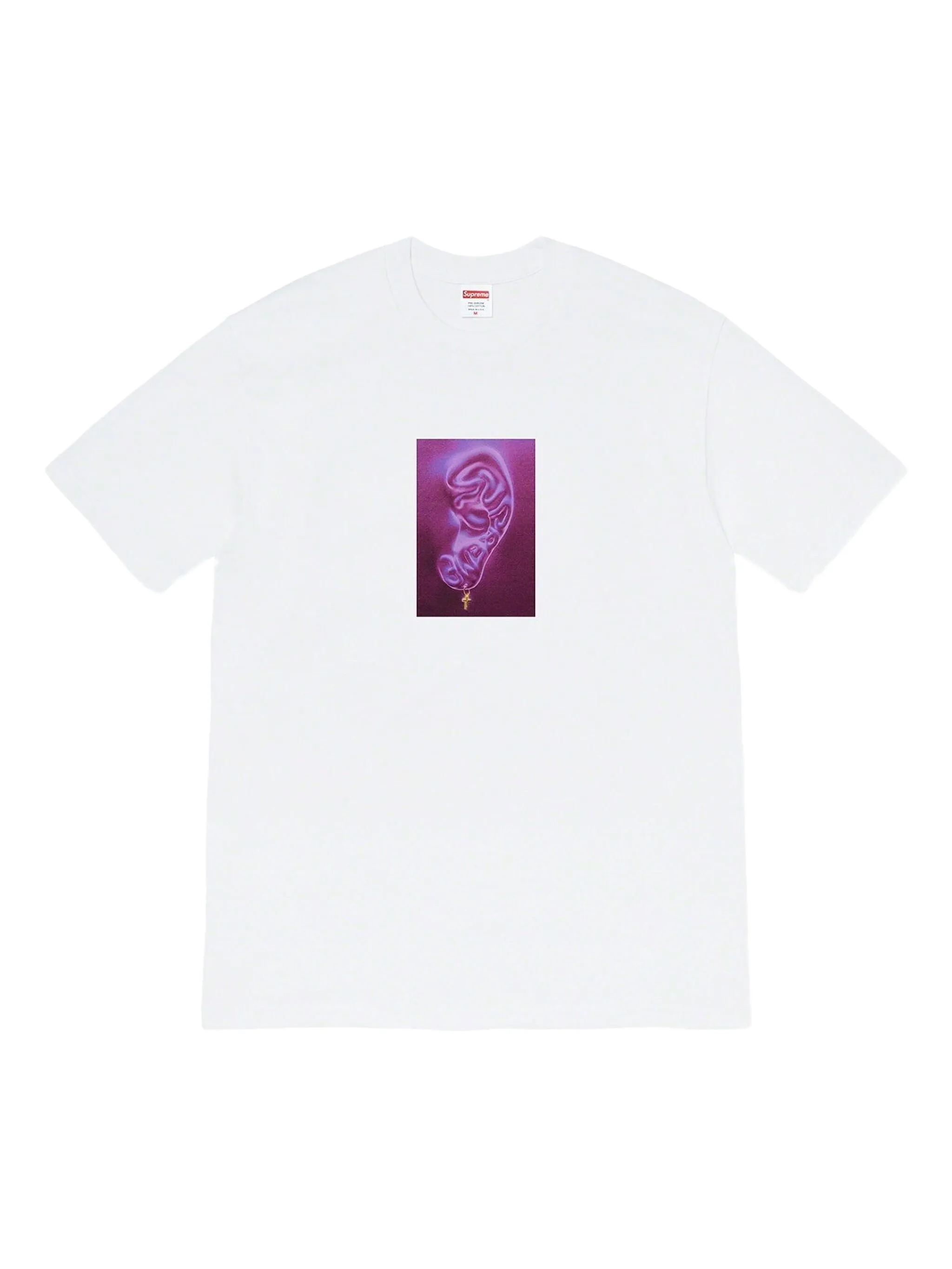 

Футболка с графичным принтом Supreme, белый