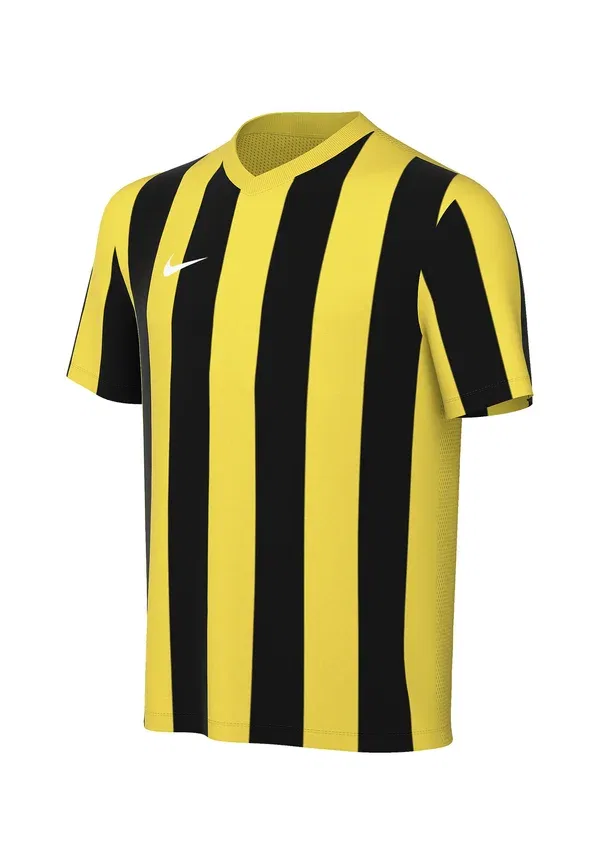 Футболка Nike Performance Division V Striped Fussball Teamsport Sports, желто-черная