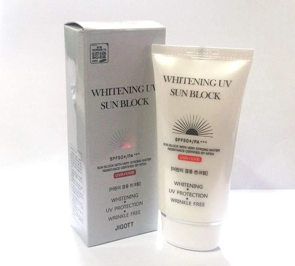 Солнцезащитный крем JIGOTT Whitening UV Protection SPF50+ PA+++ 30 мл