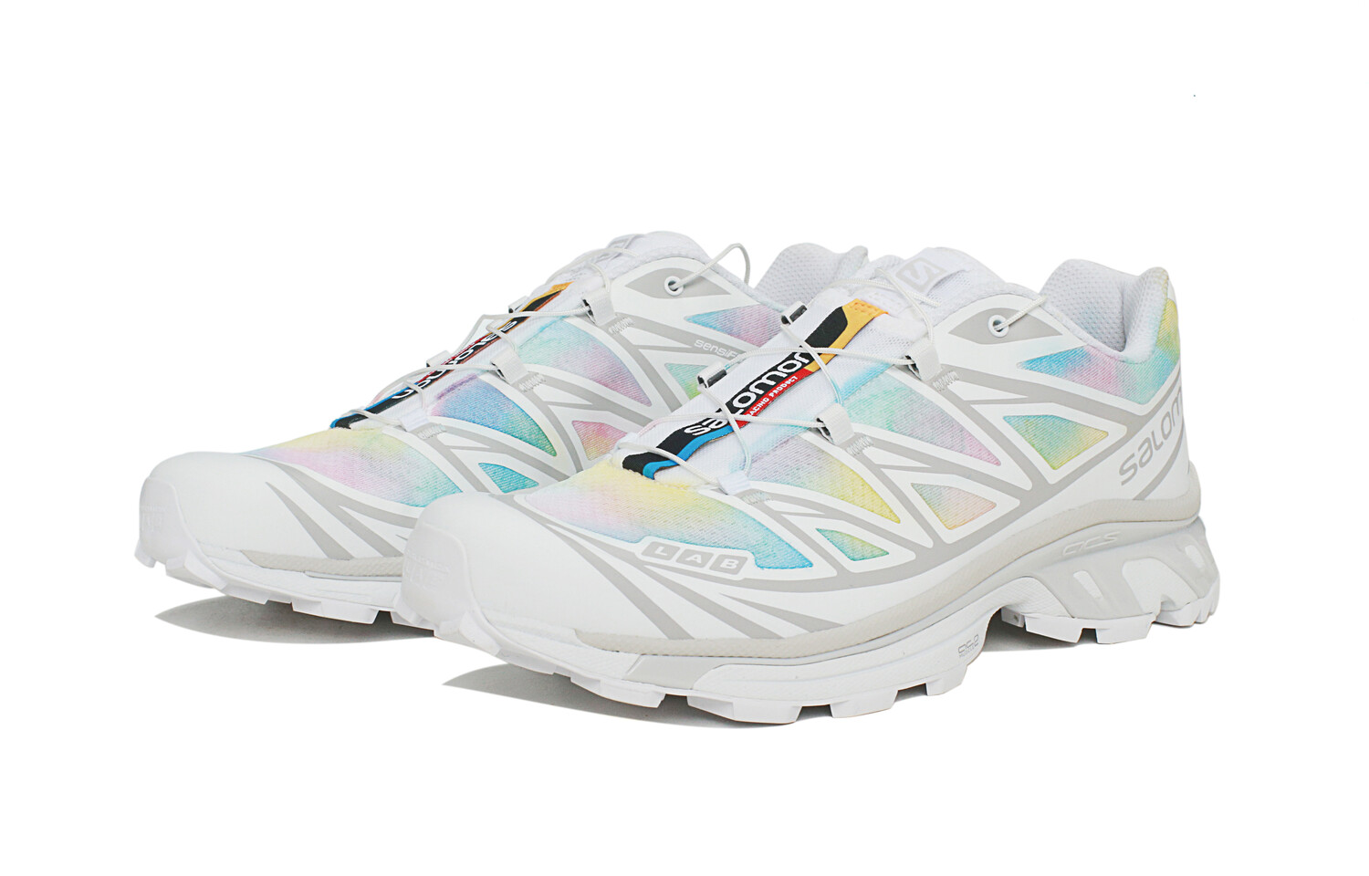

Кроссовки XT-6 унисекс с низким верхом белые/синие/розовые Salomon