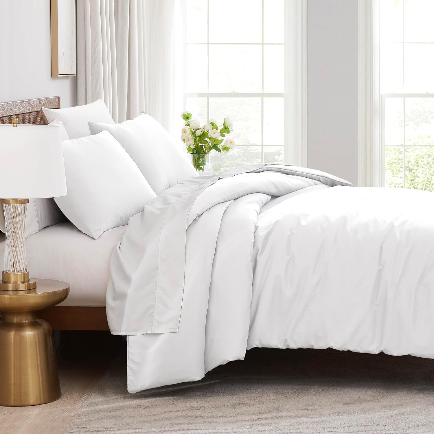 

Southshore Fine Living, Inc. Пододеяльник в клетку Twin/Twin XL, мягкий пододеяльник на молнии — в комплект пододеяльников входит 1 пододеяльник для односпальной кровати, 1 шт., Twin/Twin XL, серый плед