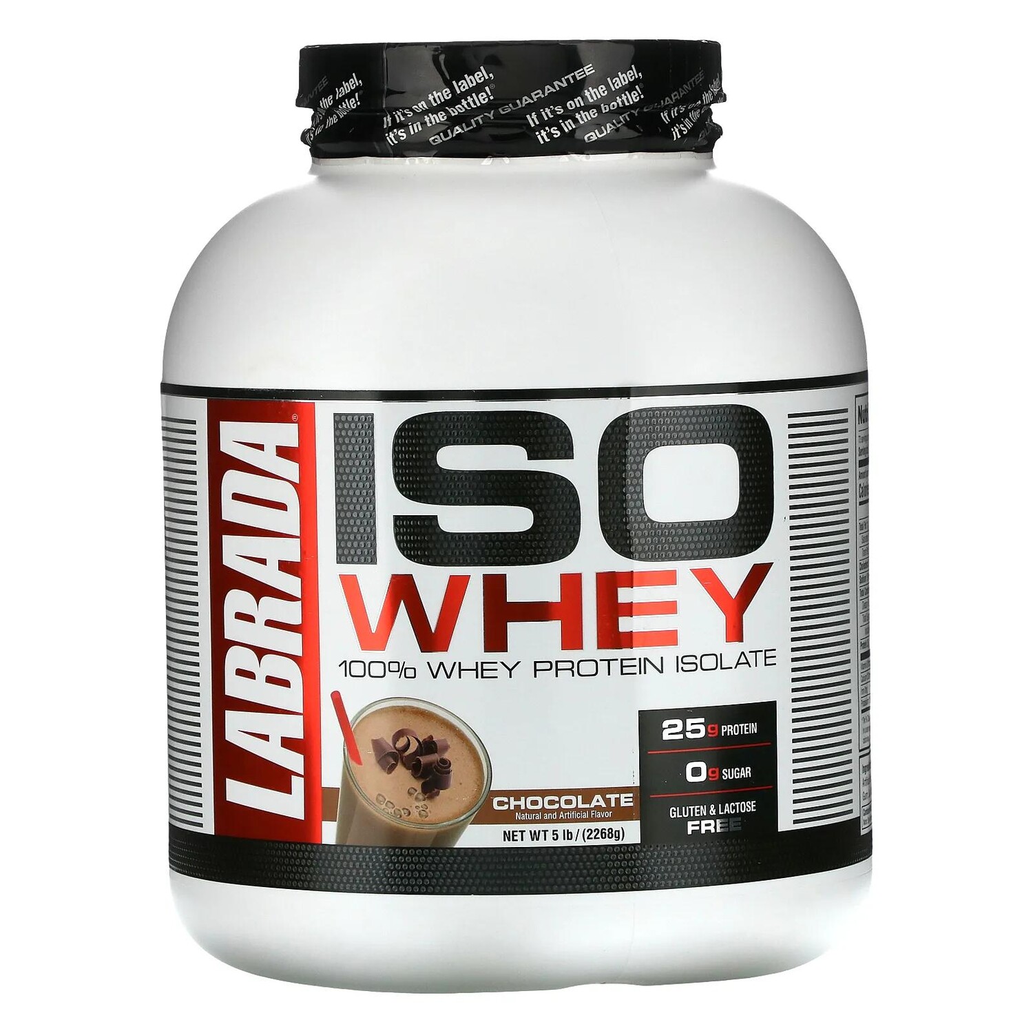 

Labrada Nutrition ISO Whey 100%-ный изолят сывороточного белка шоколад 5 фунтов (2268 г)