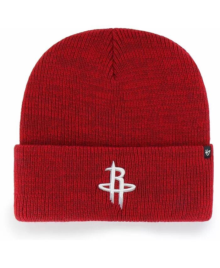 

Мужская вязаная шапка с манжетами '47 Red Houston Rockets Brain Freeze '47 Brand