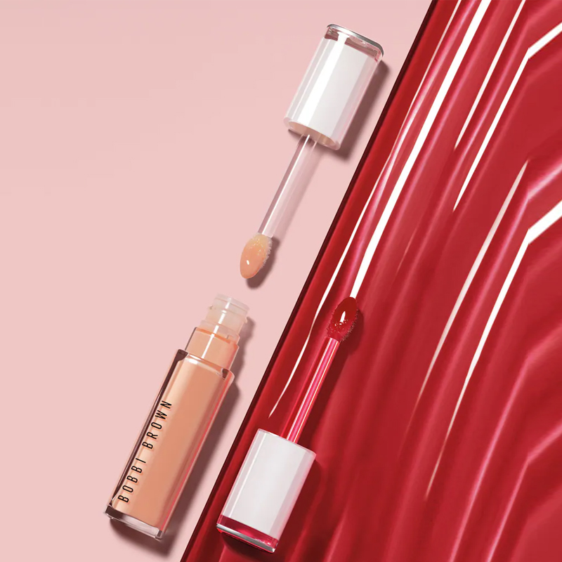 BOBBI BROWN Увлажняющий бальзам для губ плумпинг-эффект кремовый уход легкое нанесение цвета 6мл+6мл — фото 2