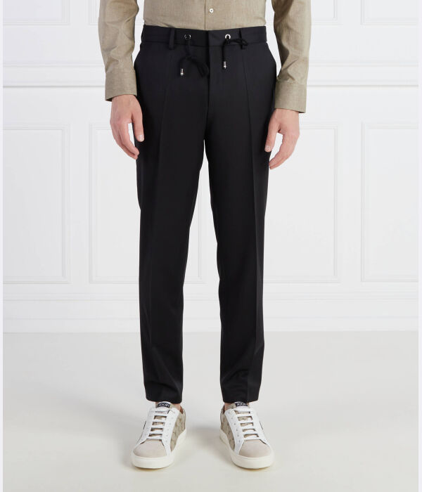 

Брюки шерстяные Boss H Genius Slim Fit, черный