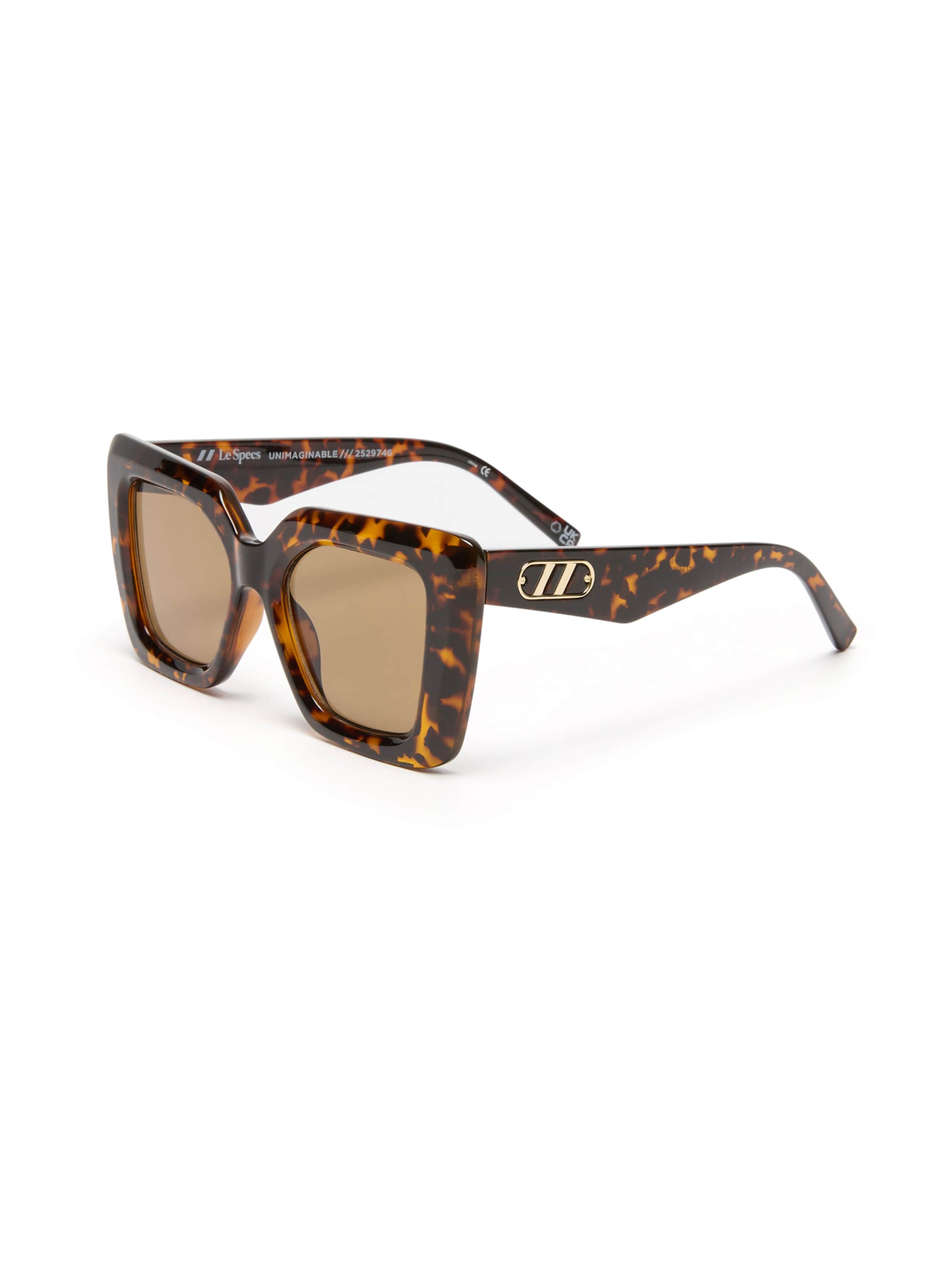 

LE SPECS Солнцезащитные очки 'UNIMAGINABLE' в цвете Cognac, темно-коричневый