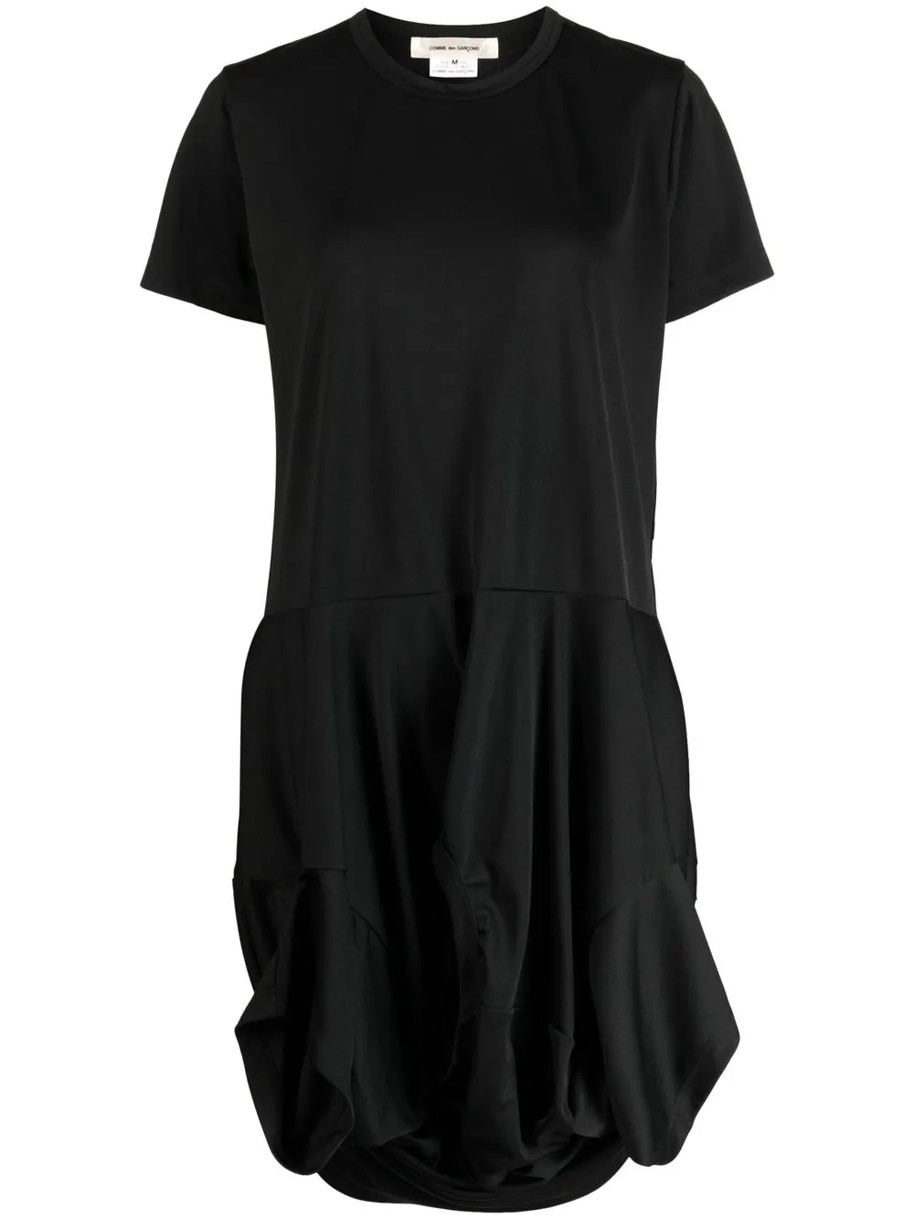 

Футболка асимметричного кроя COMME DES GARCONS, черный
