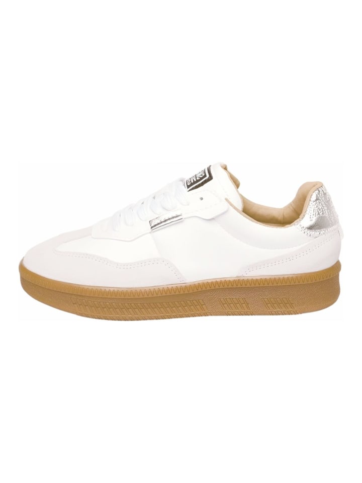 Кроссовки на шнуровке Steve Madden, цвет weiß/silber — фото 2
