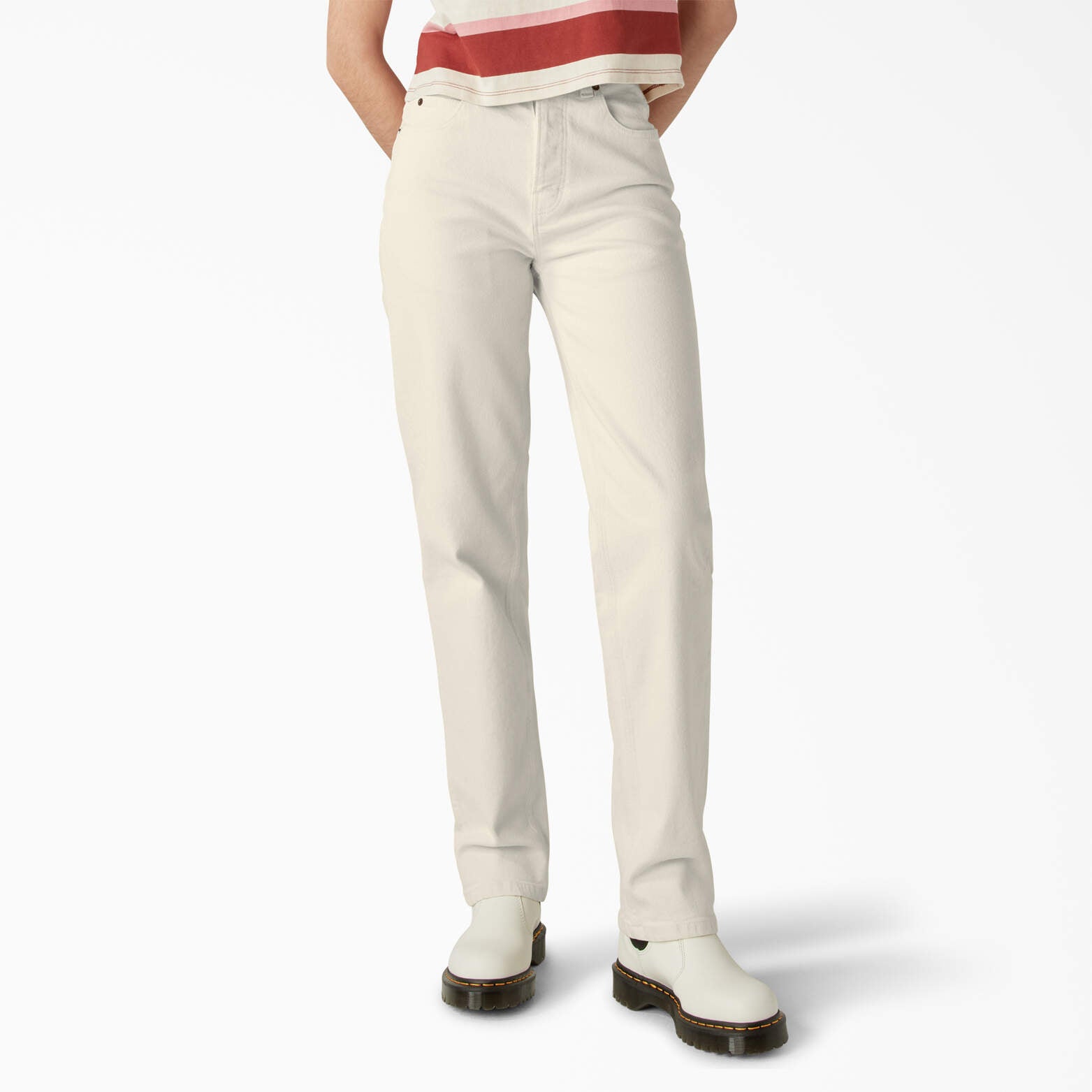 

Женские джинсы Dickies Thomasville, цвет natural beige (nt)