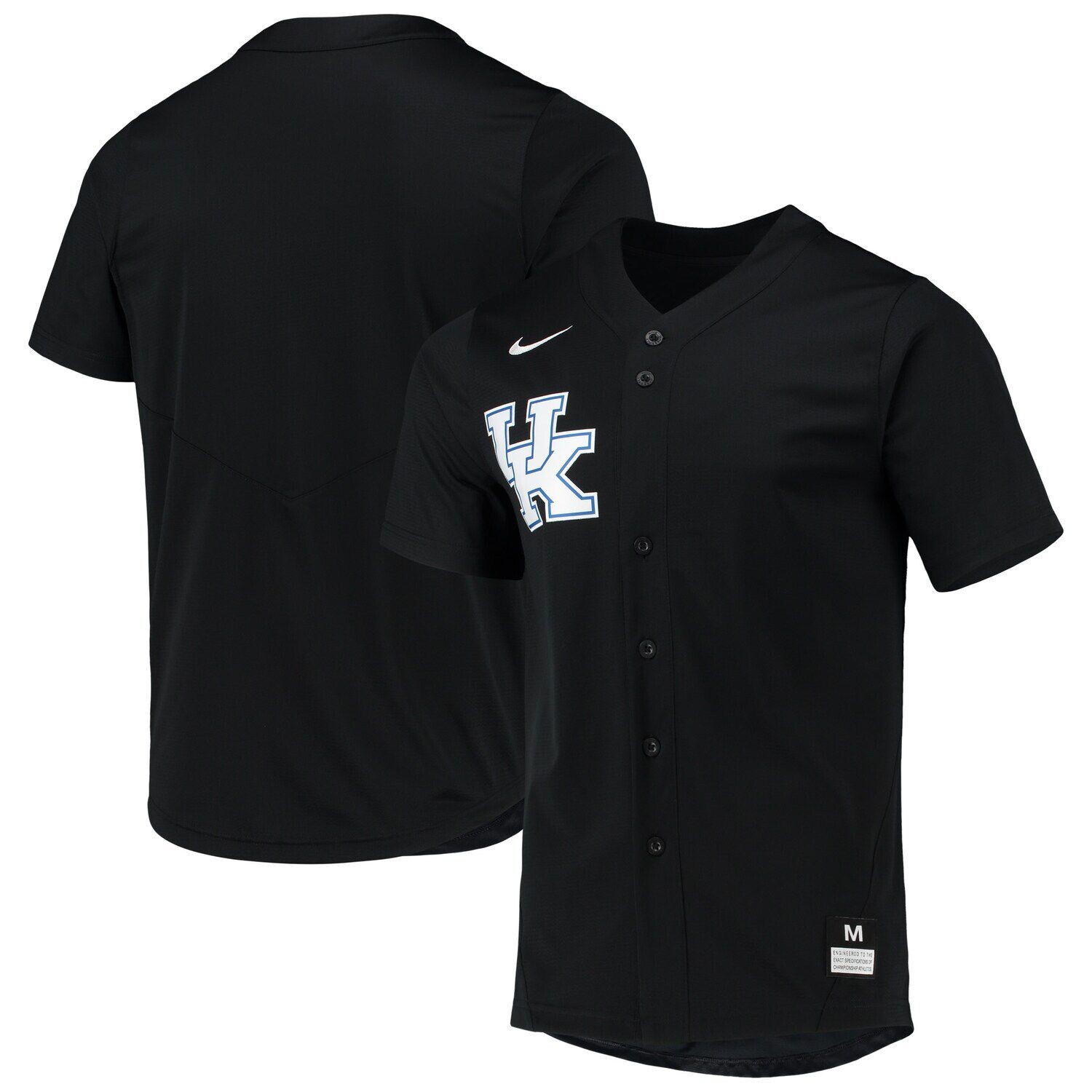 

Мужская черная бейсбольная майка Kentucky Wildcats Replica Nike, Черный, Мужская черная бейсбольная майка Kentucky Wildcats Replica Nike