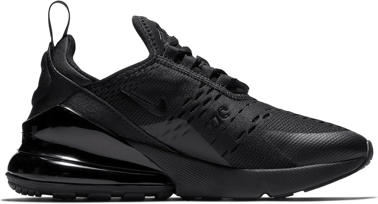 Кроссовки Nike Air Max 270 для детей, черный/оранжевый — фото 4