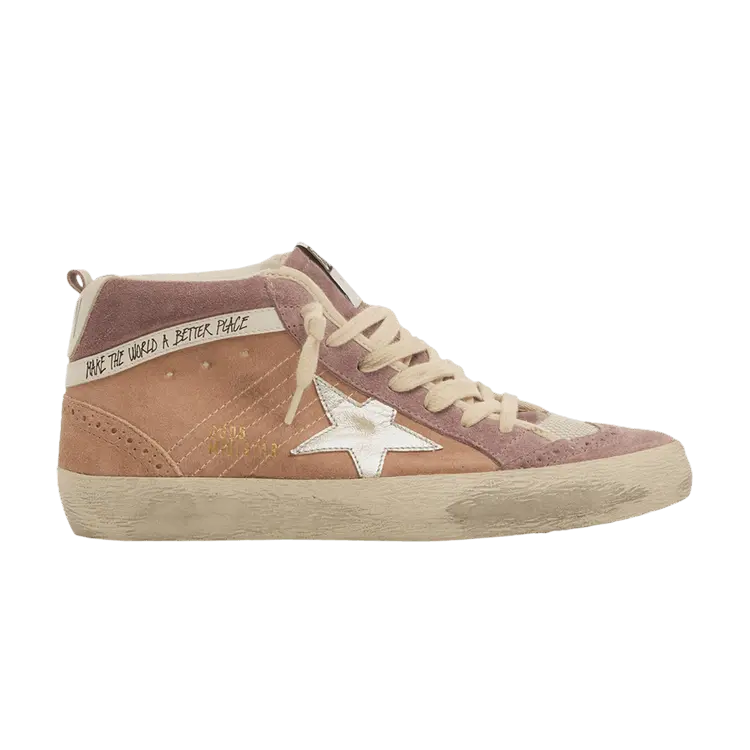 

Кроссовки Golden Goose Wmns Mid Star Twilight Mauve Ash Rose, розовый