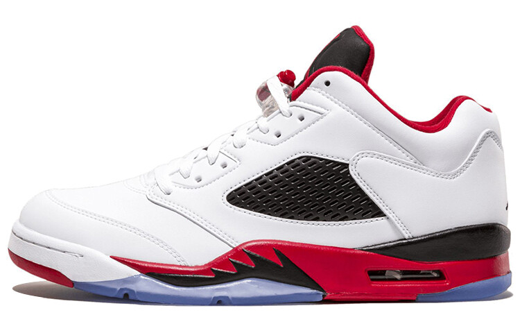 

Jordan 5 Retro Low Fire красные