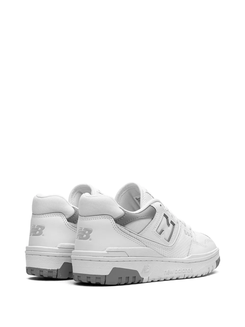 Кроссовки 550 White Grey Cream NEW BALANCE, белый — фото 3