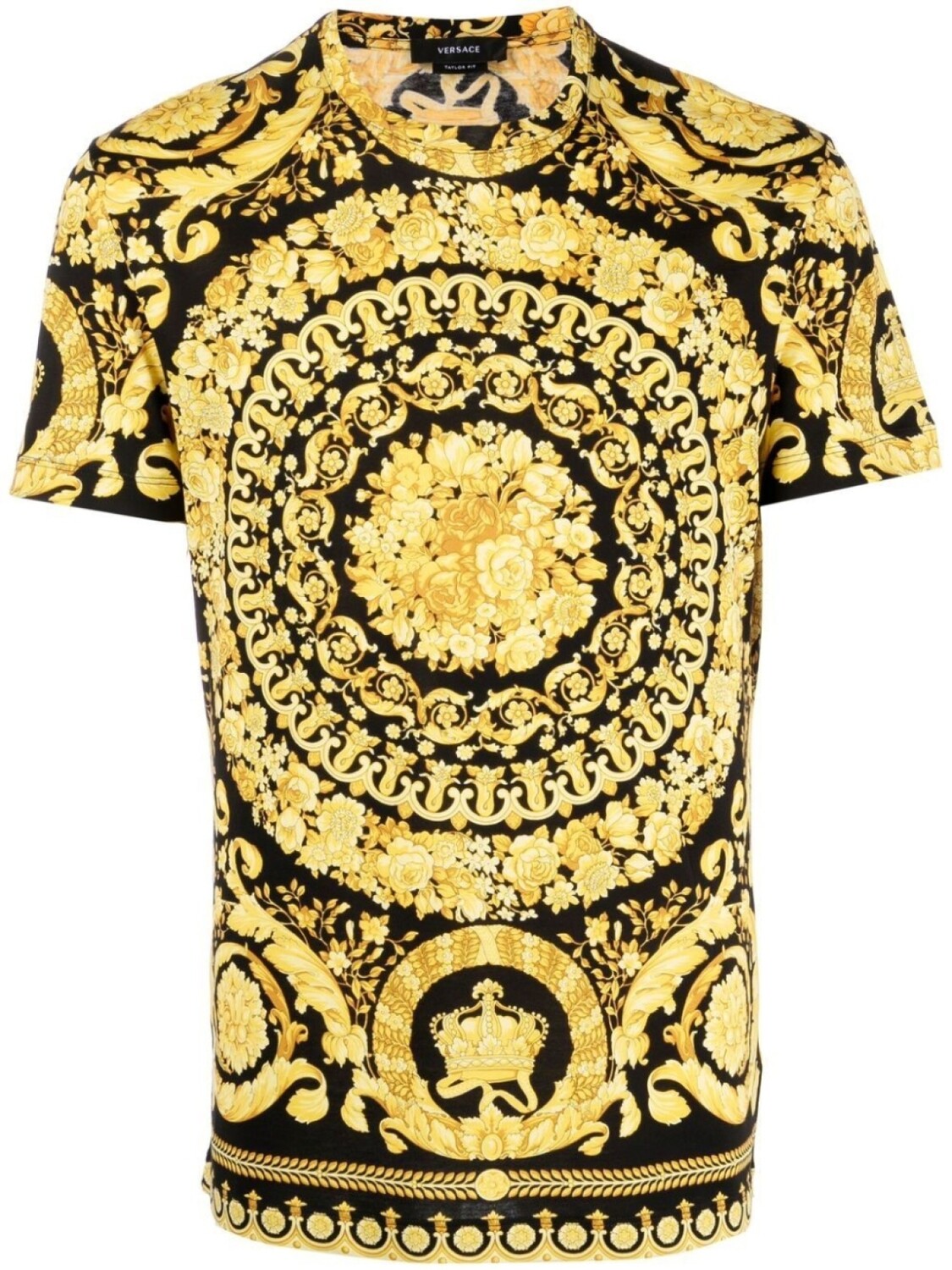 

Versace футболка с принтом Barocco, черный