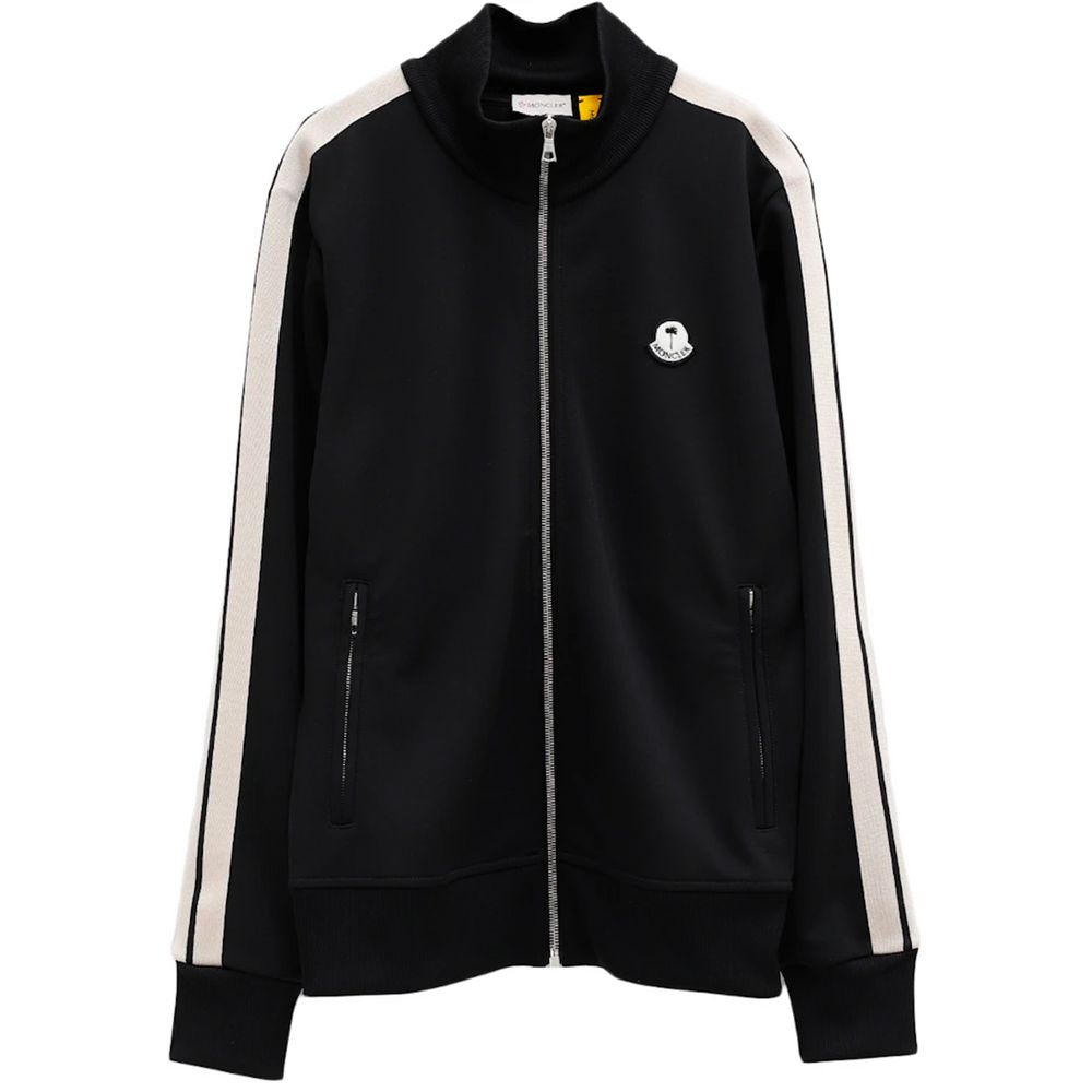 

Черный свитер из полиэстера Moncler X Palm Angels