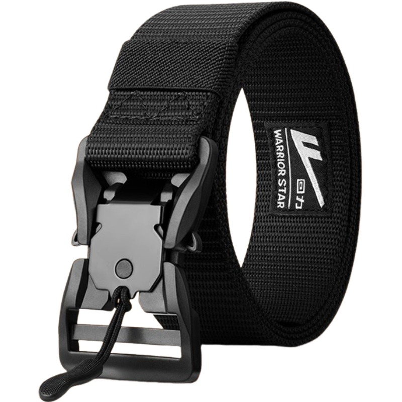 

Ремень из стропы Unisex 3,8 см WARRIOR, черный