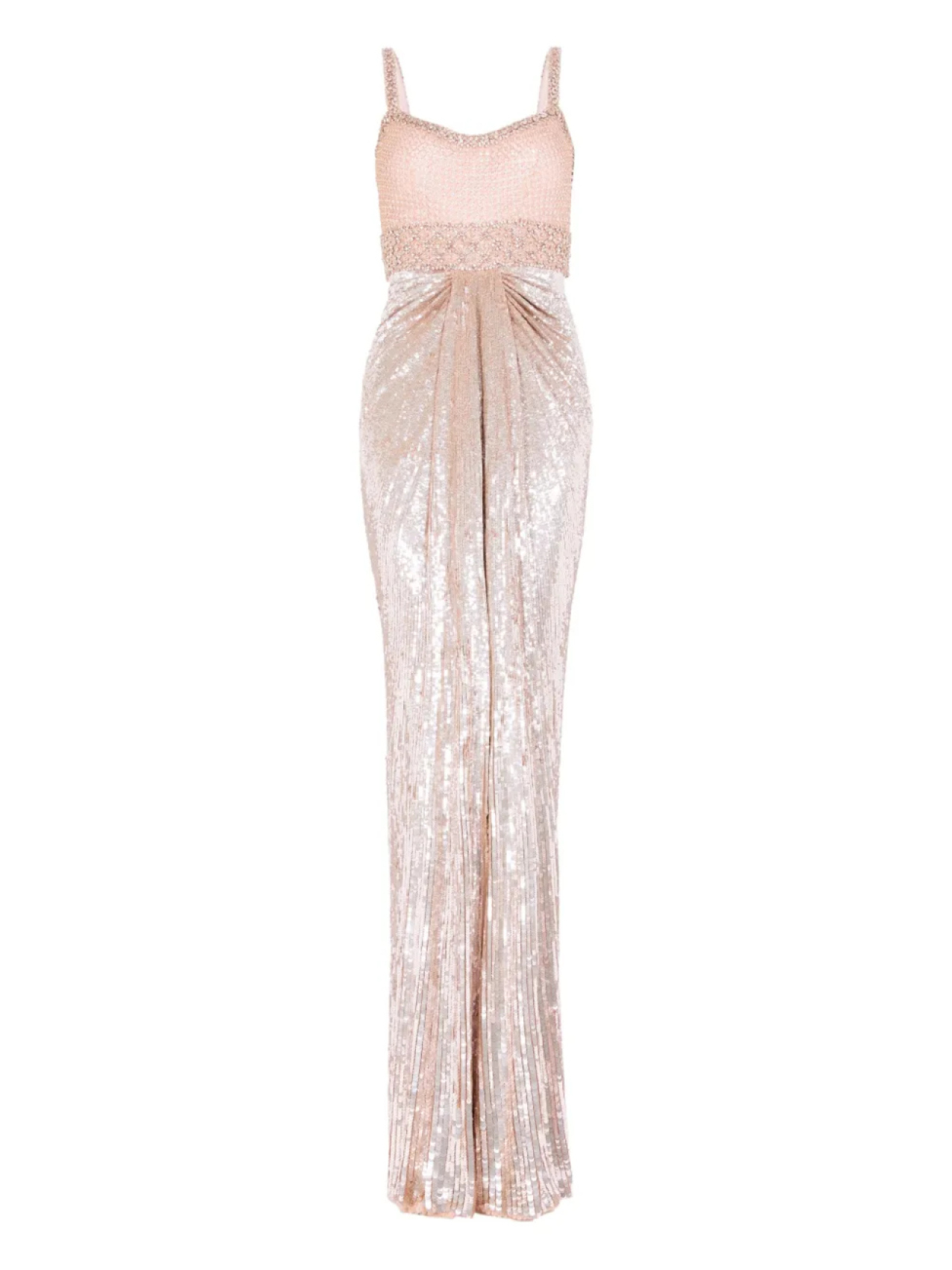 

Платье макси Only You Jenny Packham, розовый
